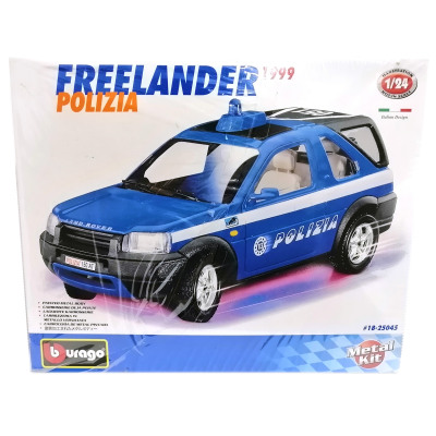 Land Rover Freelander Polizia 1:24 Bburago сборная масштабная модель автомобиля 