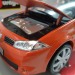 Renault Megane 1:18 Bburago коллекционная модель автомобиля red