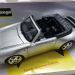 Porsche 911 Carrera Cabriolet 1:18 Bburago коллекционная модель автомобиля silver