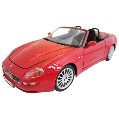 Maserati GT Spyder Cabriolet Bburago 1:18 коллекционная модель автомобиля red