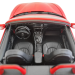 Maserati GT Spyder Cabriolet Bburago 1:18 коллекционная модель автомобиля red