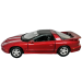 Pontiac Firebird 1999 года 1:24 коллекционная модель автомобиля red