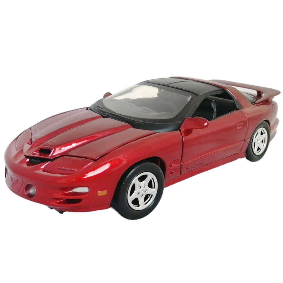 Pontiac Firebird 1999 года 1:24 коллекционная модель автомобиля red