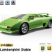  Lamborghini Diablo 2007 коллекционная модель автомобиля 1:18