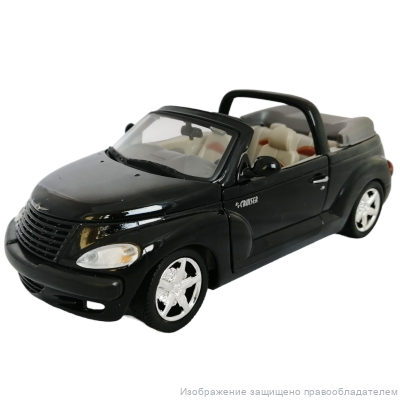 Chrysler PT Convertible Styling Study 1:24 коллекционная модель автомобиля black