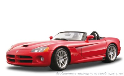 Dodge Viper SRT-10 коллекционная модель автомобиля 1:18