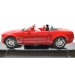 Ford 2004 Mustang GT Concept Convertible 1:24 коллекционная металлическая модель автомобиля red 