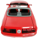 Ford 2004 Mustang GT Concept Convertible 1:24 коллекционная металлическая модель автомобиля red 