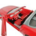 Ford 2004 Mustang GT Concept Convertible 1:24 коллекционная металлическая модель автомобиля red 