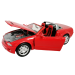 Ford 2004 Mustang GT Concept Convertible 1:24 коллекционная металлическая модель автомобиля red 