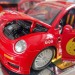 Volkswagen New Beetle Rally 1:18 Bburago коллекционная модель автомобиля red
