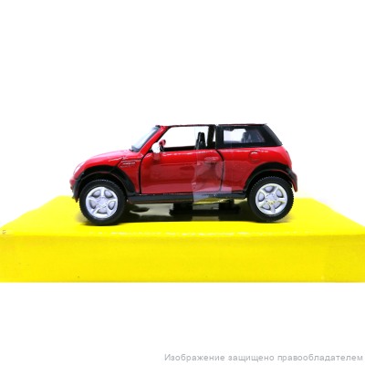 Коллекционная модель Mini Cooper 1:43, металл, Motormax