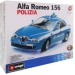 Alfa Romeo 156 Polizia 1999 Bburago Kit 1/24 сборная модель автомобиля