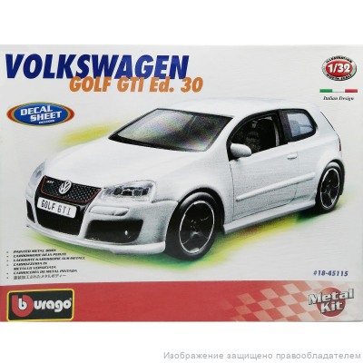 Сборная модель автомобиля Volkswagen Golf GTI Ed.30 1:32