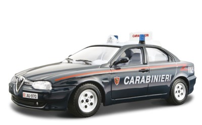 Alfa Romeo 156 CARABINIERI 1999 сборная модель автомобиля 1:24