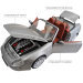 Maserati GT Spyder Cabriolet 1:18 Bburago коллекционная модель автомобиля silver