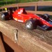 Formula 1 Ferrari F1 641/2 Bburago 1/24 болид J.ALESI коллекционная металлическая масштабная машинка Italy