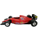 Formula 1 Ferrari F1 641/2 Bburago 1/24 болид J.ALESI коллекционная металлическая масштабная машинка Italy