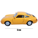 Porsche 911 желтая масштаба 1:43, металл Коллекционная модель 