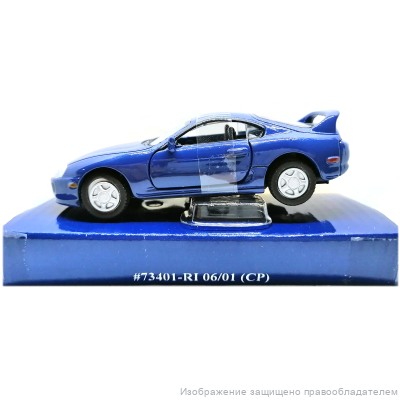 Коллекционная модель Toyota Supra 1:43, металл, Motormax