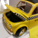 Fiat 500 Taxi коллекционная модель автомобиля 1:18