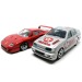 Модель Ferrari F40 + Ford Sierra 1:43, металл, Bburago