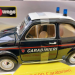Fiat 500 Carabinieri 1/18 Bburago коллекционная масштабная машинка масштаб 1:18