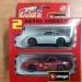 Модель Chevrolet Corvette + Porsche 911 Carrera 1:43, металл, Bburago