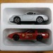 Модель Chevrolet Corvette + Porsche 911 Carrera 1:43, металл, Bburago