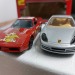 Модель Chevrolet Corvette + Porsche 911 Carrera 1:43, металл, Bburago