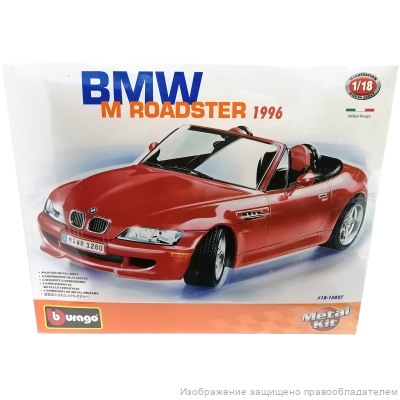 Сборная модель автомобиля BMW M Roadster (1996) Cabriolet 1:18