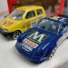 Модель Porsche 911 + FIAT Cinquecento 1:43, металл, Bburago