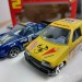 Модель Porsche 911 + FIAT Cinquecento 1:43, металл, Bburago