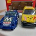 Модель Porsche 911 + FIAT Cinquecento 1:43, металл, Bburago