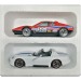 Модель Ferrari 512 + Dodge Viper SRT/10 белый 1:43, металл, Bburago