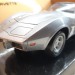 Chevrolet Corvette 1979, масштаб 1:24 коллекционная металлическая модель автомобиля silver