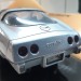 Chevrolet Corvette 1979, масштаб 1:24 коллекционная металлическая модель автомобиля silver