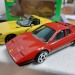 Модель Dodge Viper SRT/10 желтый + Ferrari 512 1:43, металл, Bburago