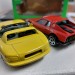 Модель Dodge Viper SRT/10 желтый + Ferrari 512 1:43, металл, Bburago