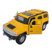 Hummer H3 масштаб 1:32 Bburago коллекционная металлическая модель автомобиля yellow