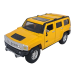 Hummer H3 масштаб 1:32 Bburago коллекционная металлическая модель автомобиля yellow