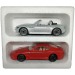 Модель BMW Z3 + Ferrari 456 GT 1:43, металл, Bburago