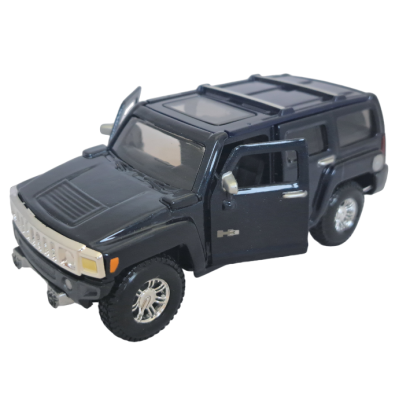 Hummer H3 масштаб 1:32 Bburago коллекционная металлическая модель автомобиля deep blue