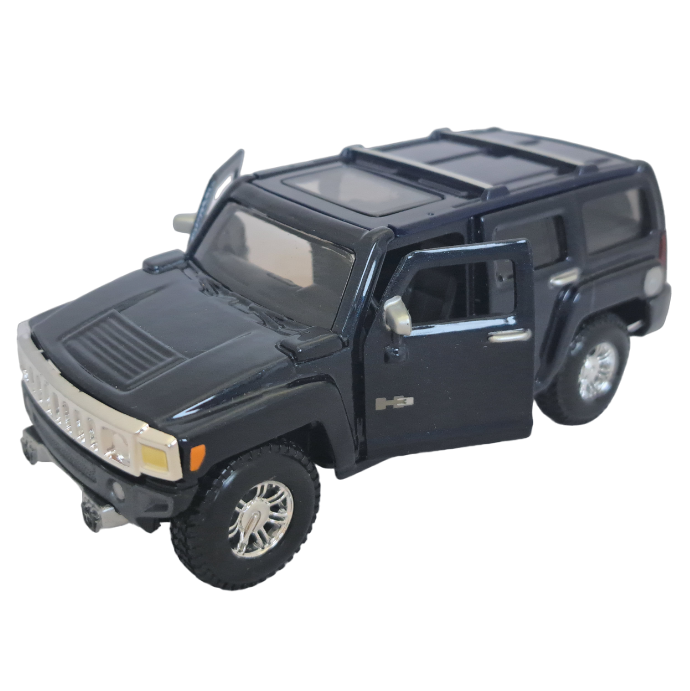 Hummer H3 масштаб 1:32 Bburago коллекционная металлическая модель автомобиля deep blue
