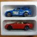 Модель Ford Escort Cosworth + Mercedes 300 SL 1:43, металл, Bburago