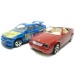 Модель Ford Escort Cosworth + Mercedes 300 SL 1:43, металл, Bburago