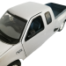 Ford F-150 2001 Ford F-150 SuperCab Flareside MOTOR MAX 1:24 silver