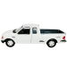 Ford F-150 Ford F-150 SuperCab Flareside MOTOR MAX 1:24 white