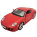 Porsche Cayman S масштаб 1:32 Bburago коллекционная модель автомобиля red