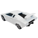 Lamborghini Countach 5000 коллекционная машинка, масштаб 1:43, металл white